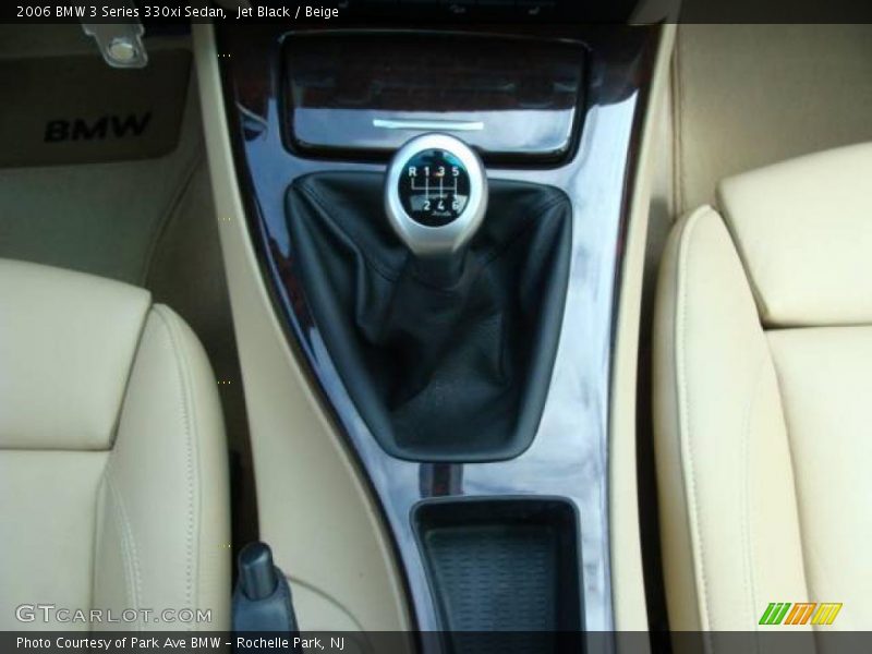 Jet Black / Beige 2006 BMW 3 Series 330xi Sedan