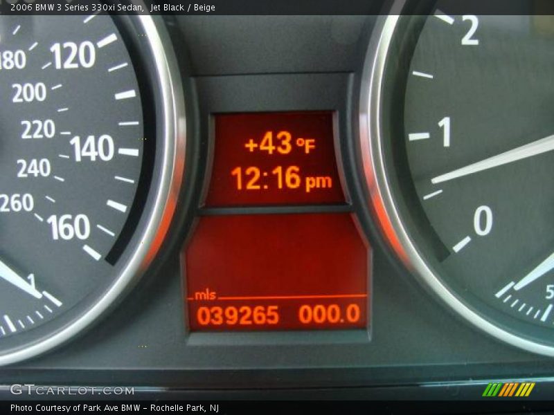 Jet Black / Beige 2006 BMW 3 Series 330xi Sedan