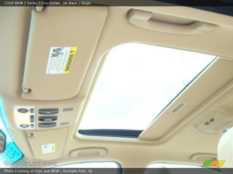 Jet Black / Beige 2006 BMW 3 Series 330xi Sedan