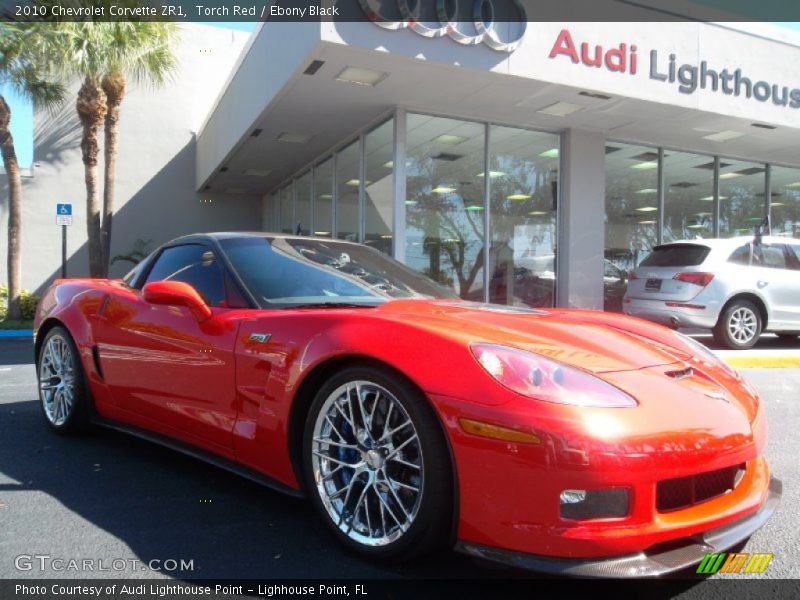 Torch Red / Ebony Black 2010 Chevrolet Corvette ZR1