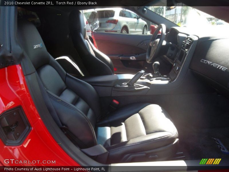  2010 Corvette ZR1 Ebony Black Interior