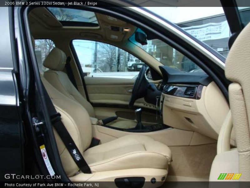 Jet Black / Beige 2006 BMW 3 Series 330xi Sedan