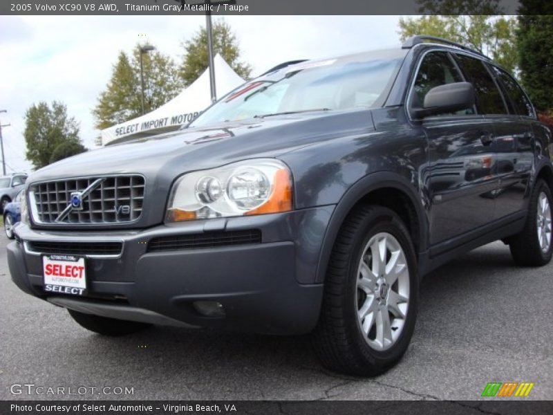 Titanium Gray Metallic / Taupe 2005 Volvo XC90 V8 AWD