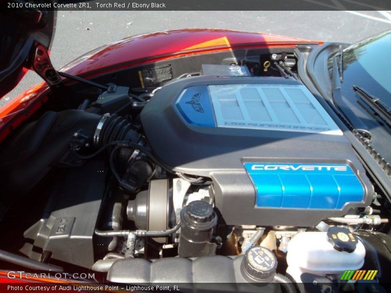  2010 Corvette ZR1 Engine - 6.2 Liter Supercharged OHV 16-Valve LS9 V8