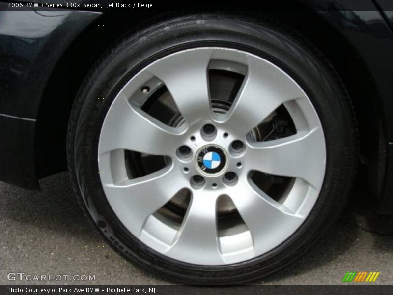 Jet Black / Beige 2006 BMW 3 Series 330xi Sedan
