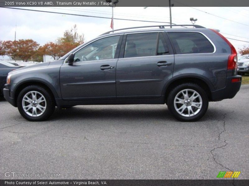 Titanium Gray Metallic / Taupe 2005 Volvo XC90 V8 AWD