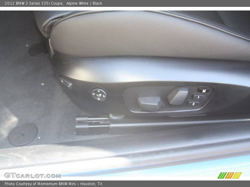 Alpine White / Black 2012 BMW 3 Series 335i Coupe