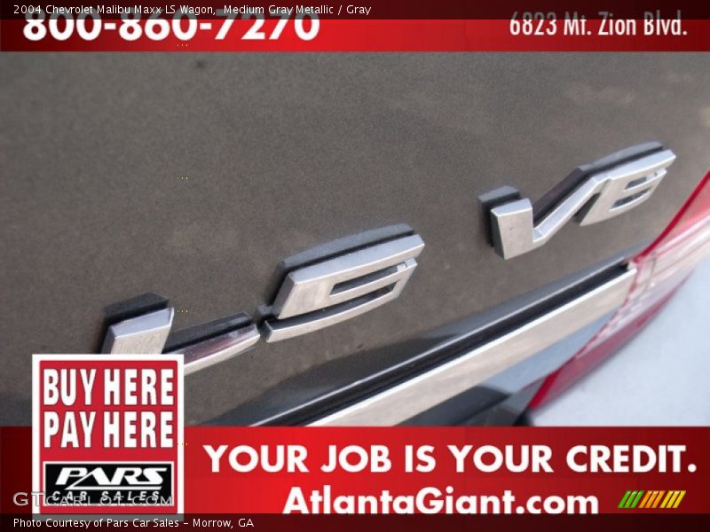 Medium Gray Metallic / Gray 2004 Chevrolet Malibu Maxx LS Wagon