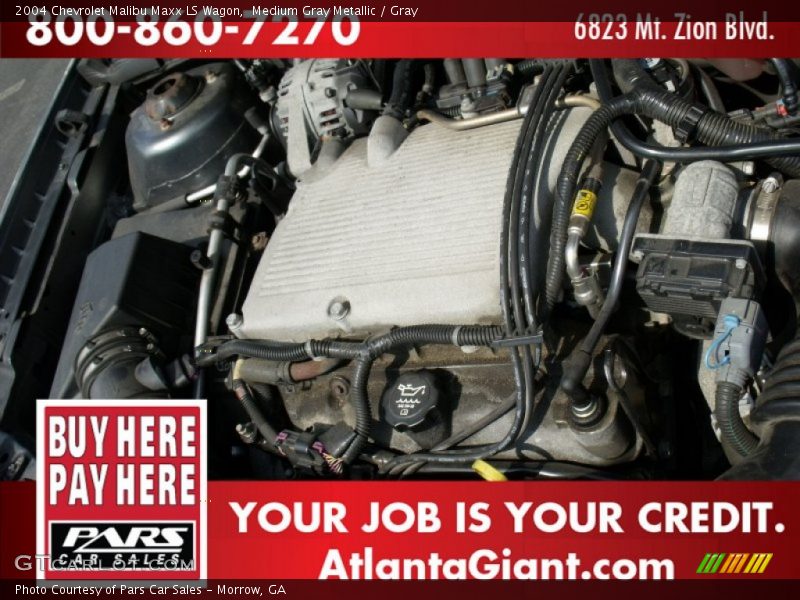Medium Gray Metallic / Gray 2004 Chevrolet Malibu Maxx LS Wagon