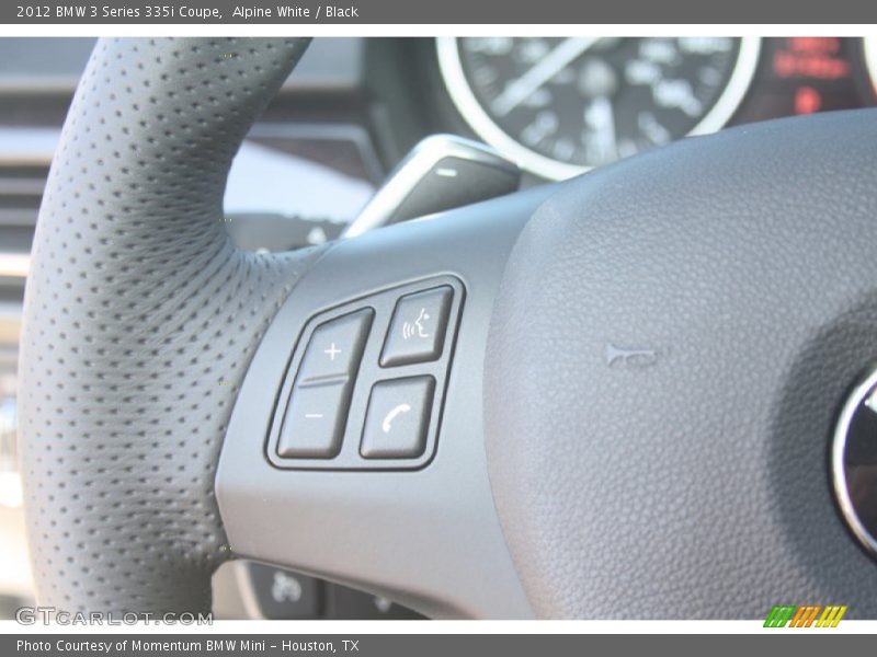 Alpine White / Black 2012 BMW 3 Series 335i Coupe