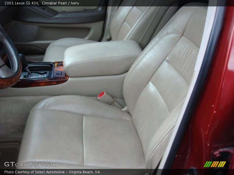Cinnabar Pearl / Ivory 2001 Lexus GS 430