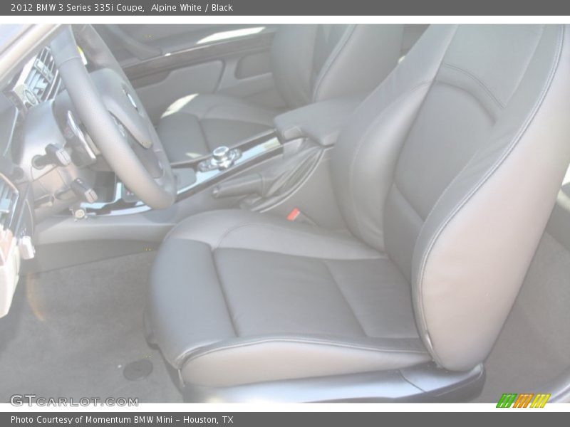 Alpine White / Black 2012 BMW 3 Series 335i Coupe