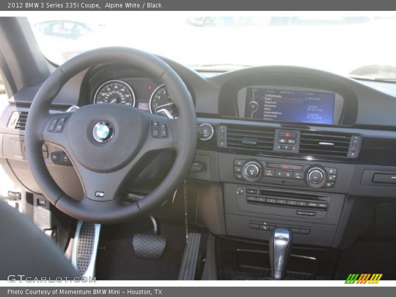 Alpine White / Black 2012 BMW 3 Series 335i Coupe