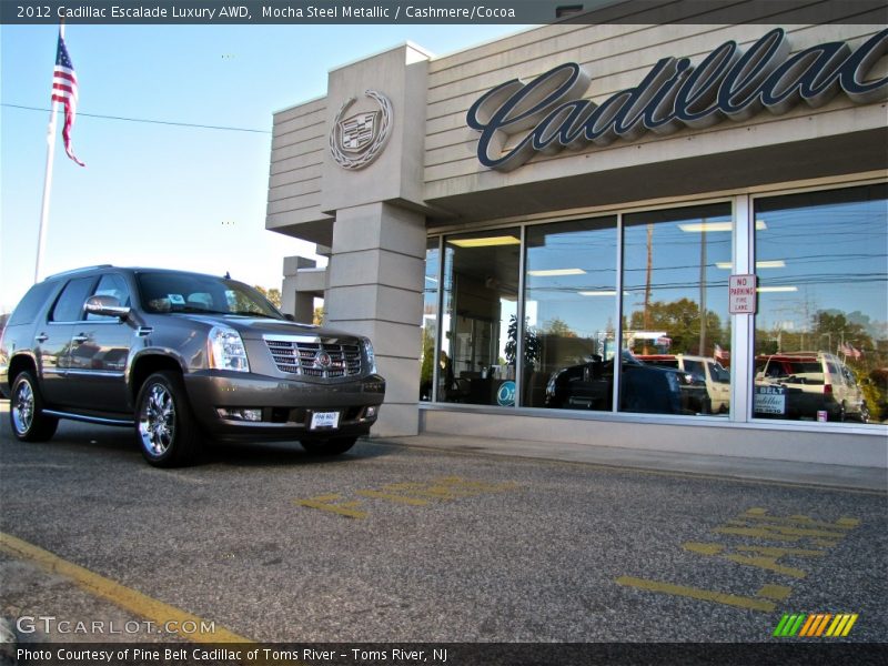 Mocha Steel Metallic / Cashmere/Cocoa 2012 Cadillac Escalade Luxury AWD