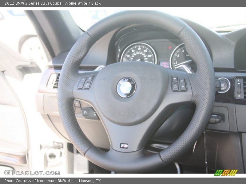 Alpine White / Black 2012 BMW 3 Series 335i Coupe