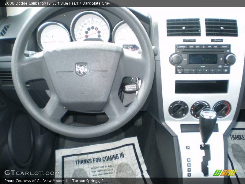 Surf Blue Pearl / Dark Slate Gray 2008 Dodge Caliber SXT