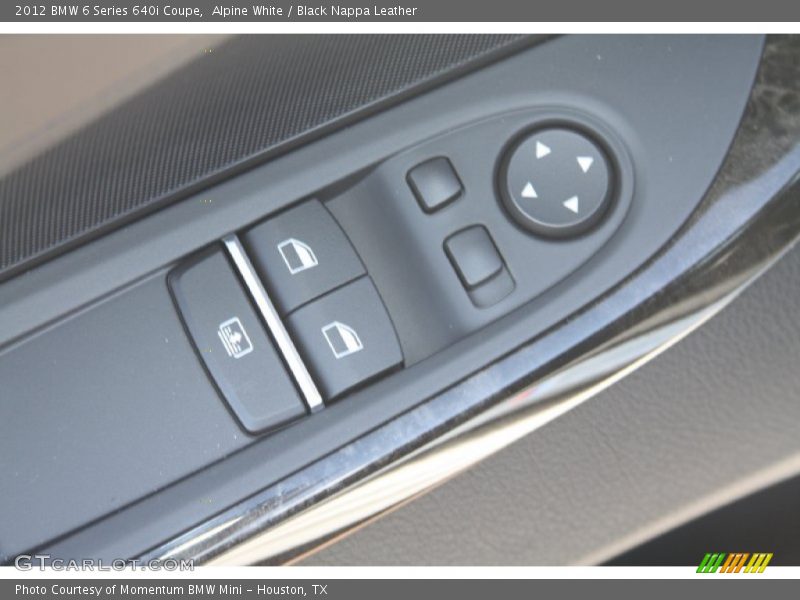 Controls of 2012 6 Series 640i Coupe