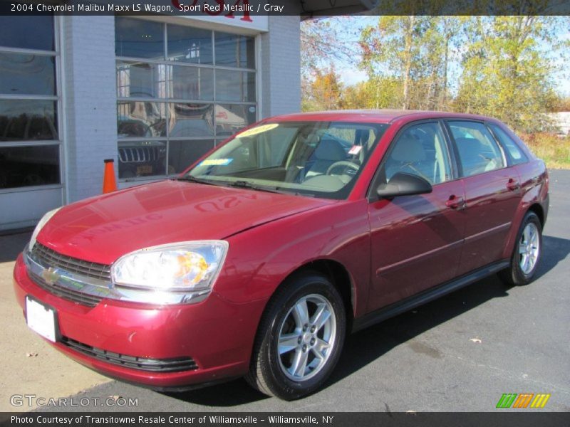 Sport Red Metallic / Gray 2004 Chevrolet Malibu Maxx LS Wagon