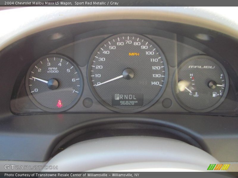  2004 Malibu Maxx LS Wagon Maxx LS Wagon Gauges