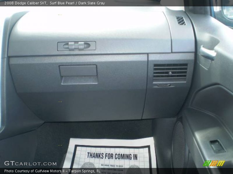 Surf Blue Pearl / Dark Slate Gray 2008 Dodge Caliber SXT