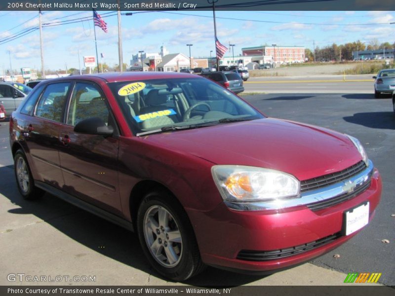 Sport Red Metallic / Gray 2004 Chevrolet Malibu Maxx LS Wagon