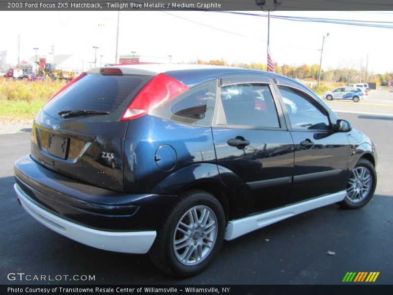 Twilight Blue Metallic / Medium Graphite 2003 Ford Focus ZX5 Hatchback