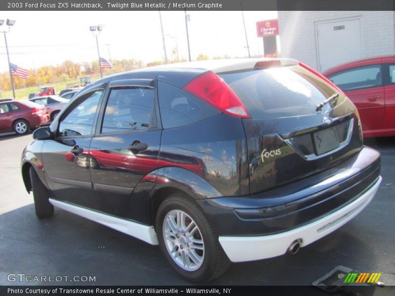 Twilight Blue Metallic / Medium Graphite 2003 Ford Focus ZX5 Hatchback