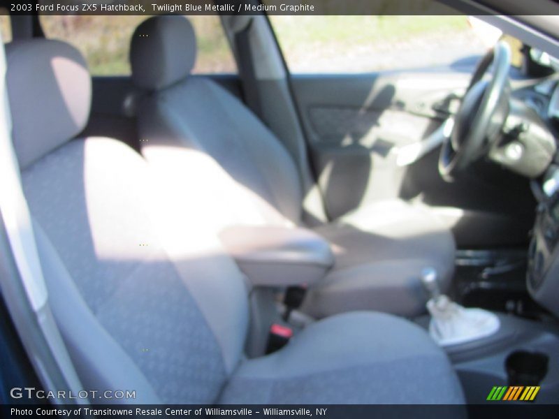 Twilight Blue Metallic / Medium Graphite 2003 Ford Focus ZX5 Hatchback