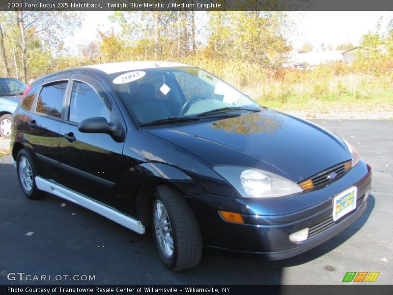 Twilight Blue Metallic / Medium Graphite 2003 Ford Focus ZX5 Hatchback