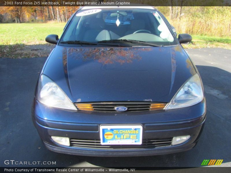 Twilight Blue Metallic / Medium Graphite 2003 Ford Focus ZX5 Hatchback