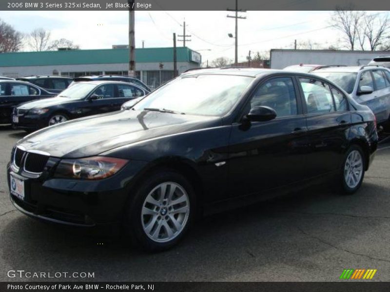 Jet Black / Beige 2006 BMW 3 Series 325xi Sedan