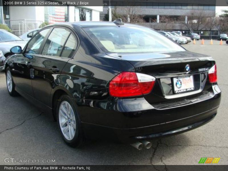 Jet Black / Beige 2006 BMW 3 Series 325xi Sedan