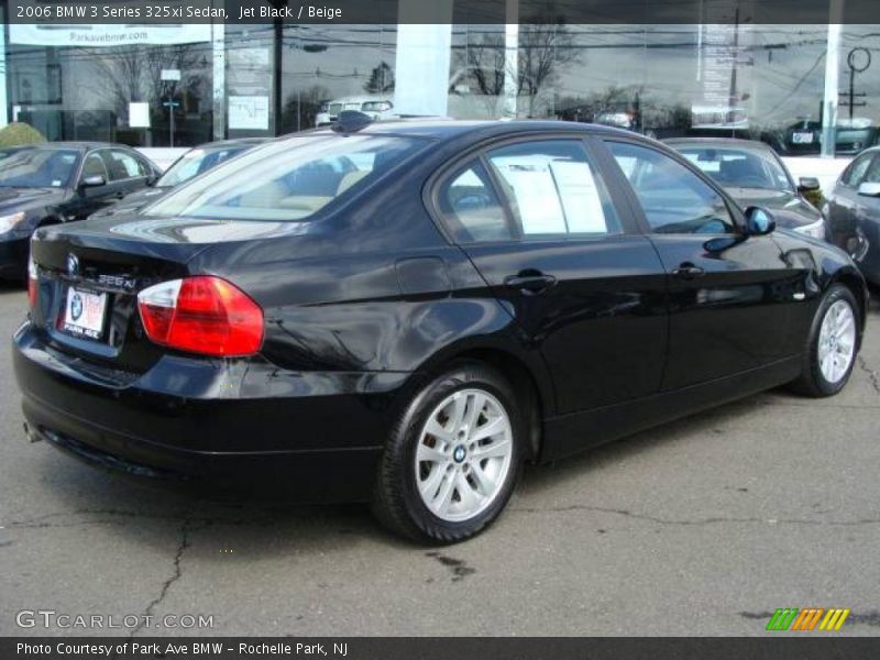 Jet Black / Beige 2006 BMW 3 Series 325xi Sedan
