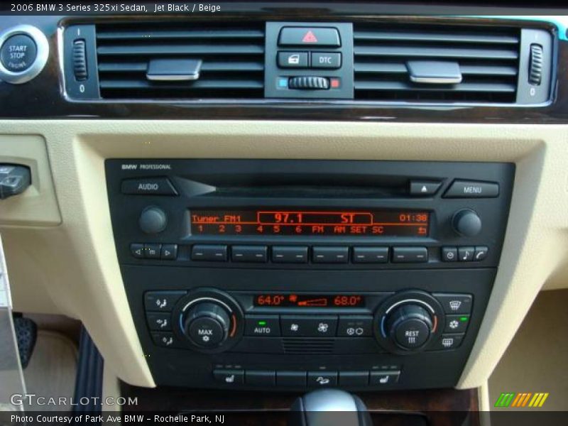 Jet Black / Beige 2006 BMW 3 Series 325xi Sedan