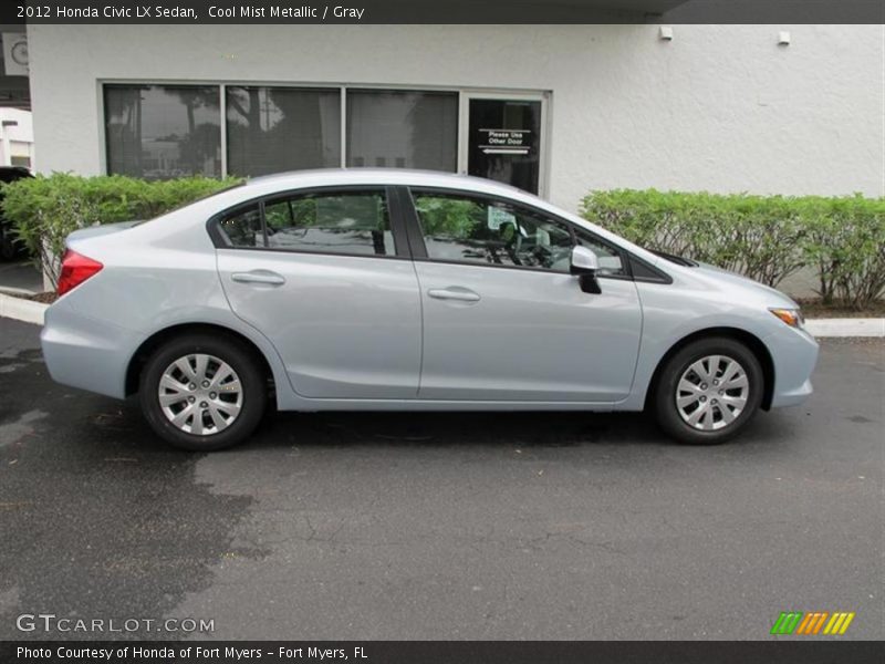  2012 Civic LX Sedan Cool Mist Metallic