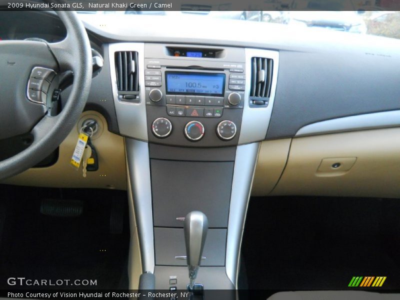 Natural Khaki Green / Camel 2009 Hyundai Sonata GLS
