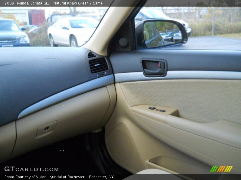 Natural Khaki Green / Camel 2009 Hyundai Sonata GLS