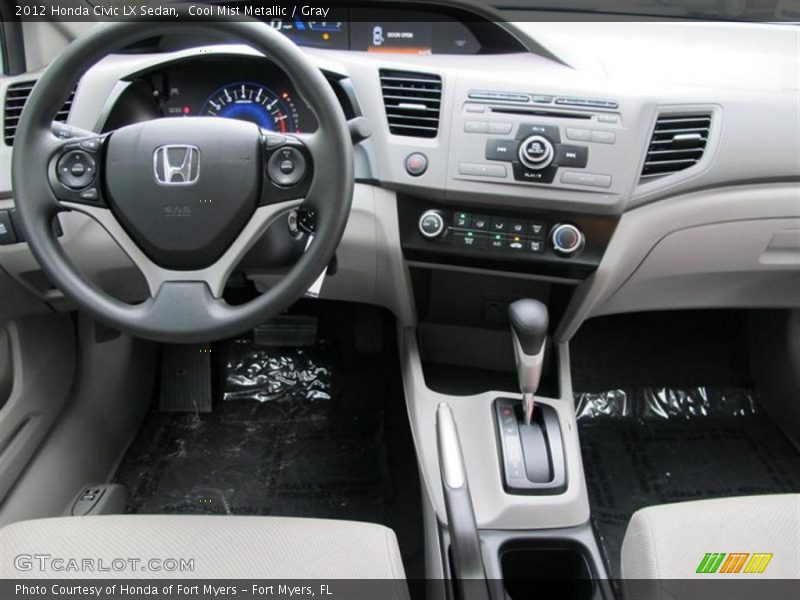 Dashboard of 2012 Civic LX Sedan