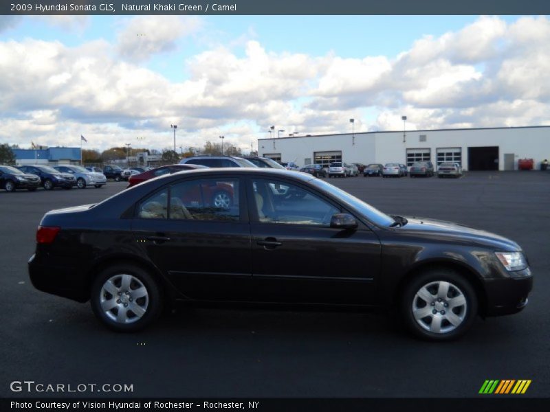Natural Khaki Green / Camel 2009 Hyundai Sonata GLS