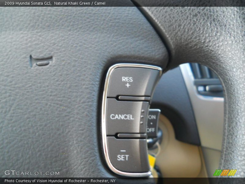 Natural Khaki Green / Camel 2009 Hyundai Sonata GLS
