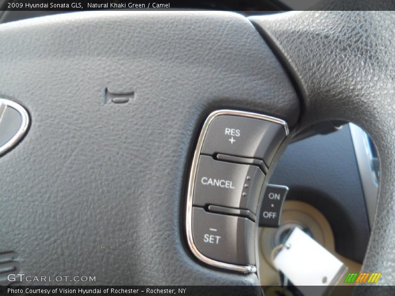 Natural Khaki Green / Camel 2009 Hyundai Sonata GLS