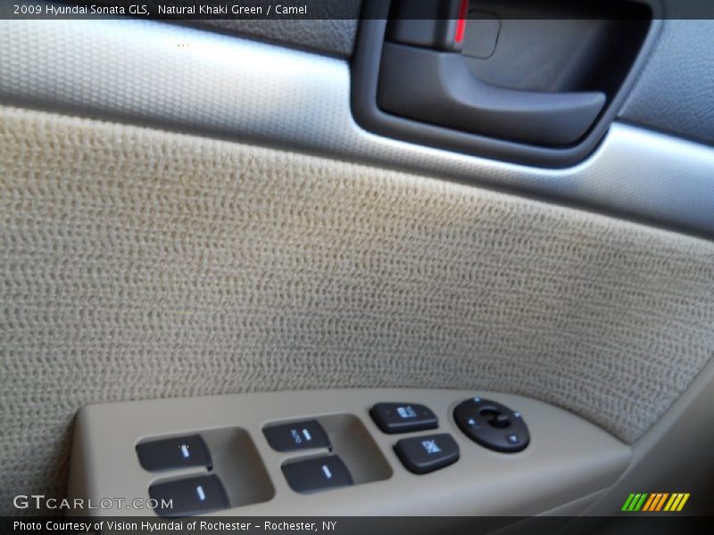 Natural Khaki Green / Camel 2009 Hyundai Sonata GLS