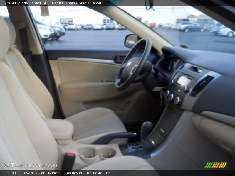Natural Khaki Green / Camel 2009 Hyundai Sonata GLS
