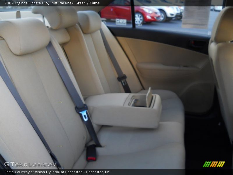 Natural Khaki Green / Camel 2009 Hyundai Sonata GLS