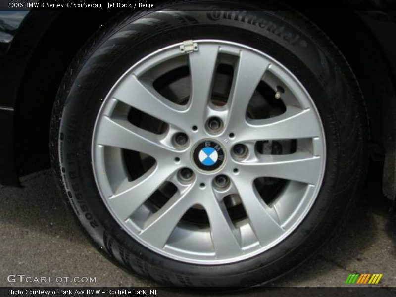 Jet Black / Beige 2006 BMW 3 Series 325xi Sedan