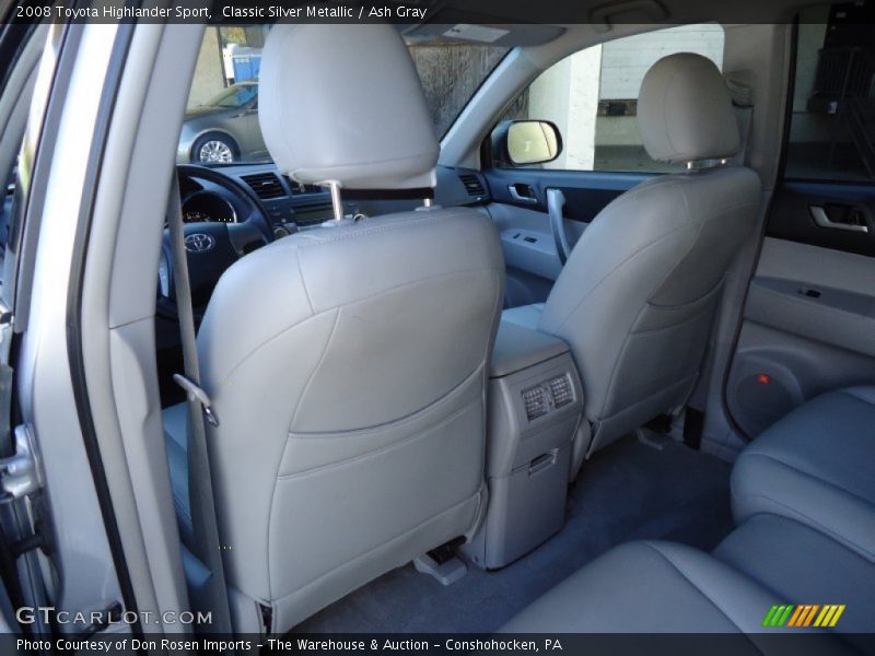 Classic Silver Metallic / Ash Gray 2008 Toyota Highlander Sport