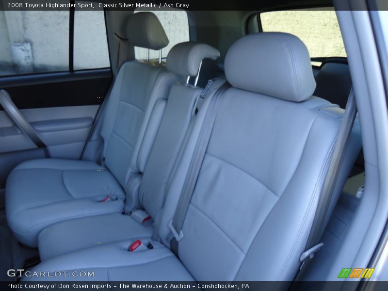 Classic Silver Metallic / Ash Gray 2008 Toyota Highlander Sport