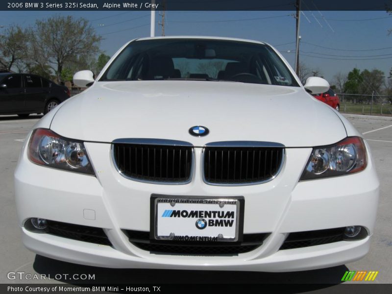 Alpine White / Grey 2006 BMW 3 Series 325i Sedan