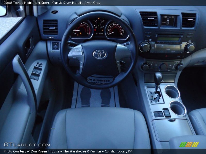 Classic Silver Metallic / Ash Gray 2008 Toyota Highlander Sport