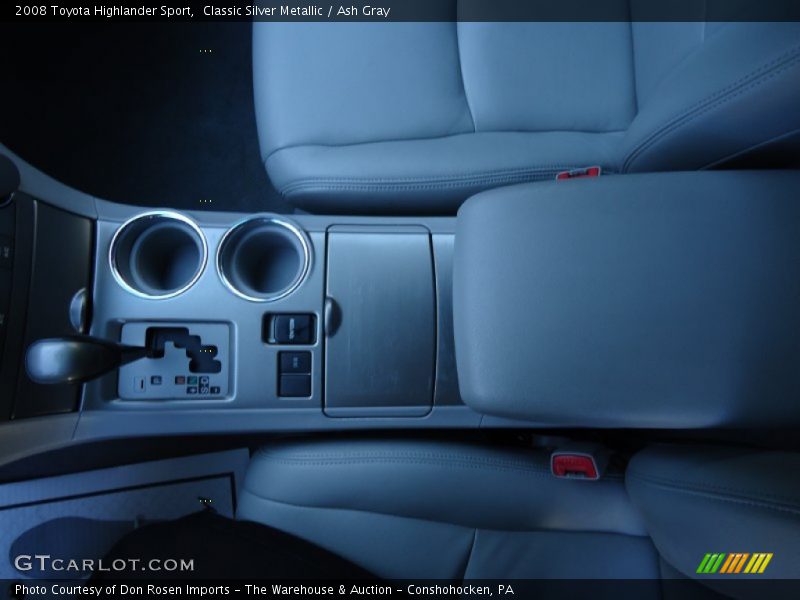 Classic Silver Metallic / Ash Gray 2008 Toyota Highlander Sport